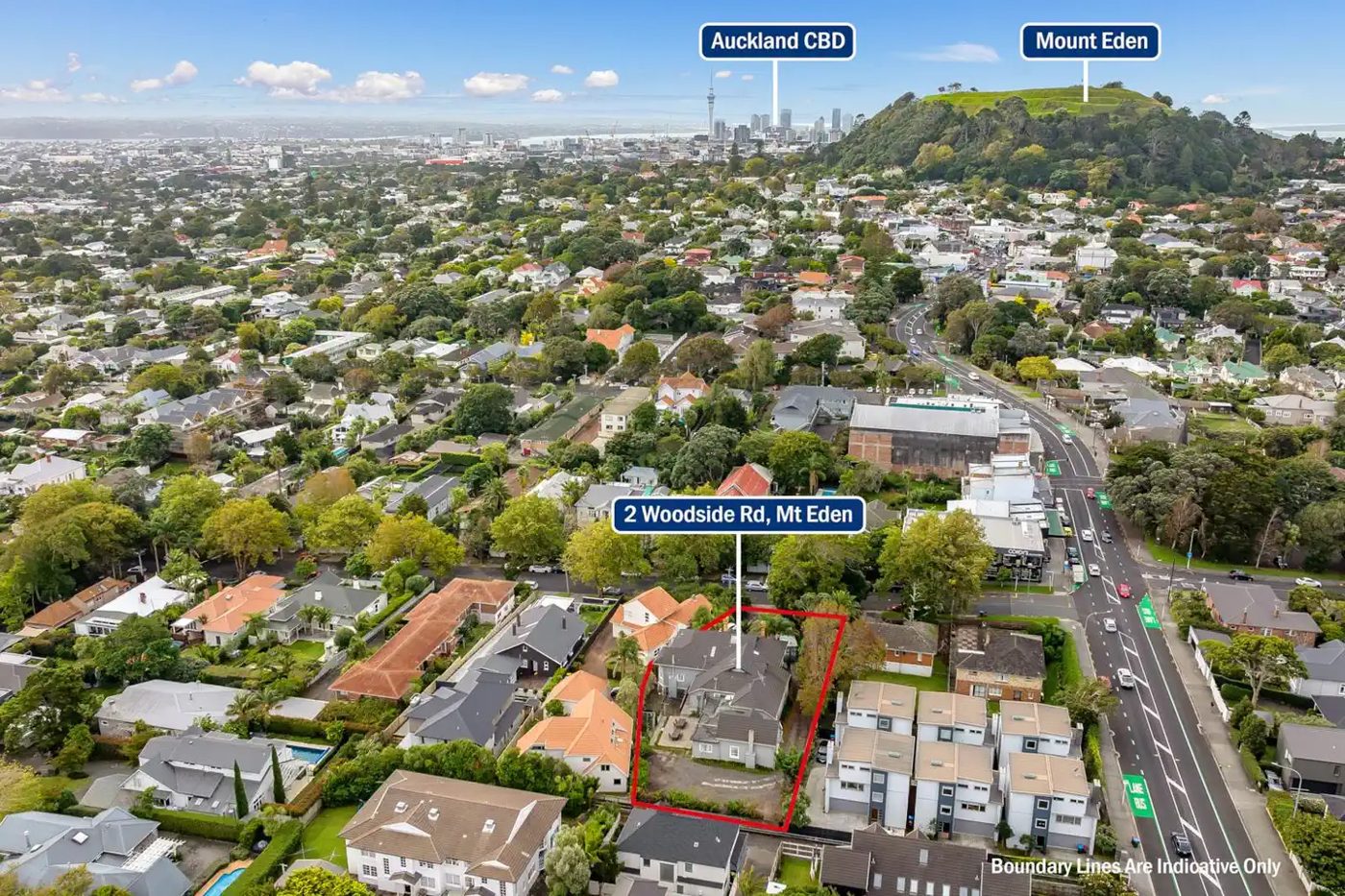 Woodside Lodge - the house at 2 Woodside Road, Mt Eden, Auckland